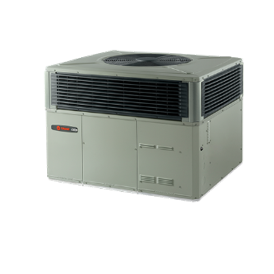 Trane gas and electric packaged unit